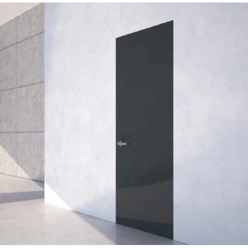 drzwi ukryte ECLISSE BATTENTE 50 z taflą szklaną Lacobel