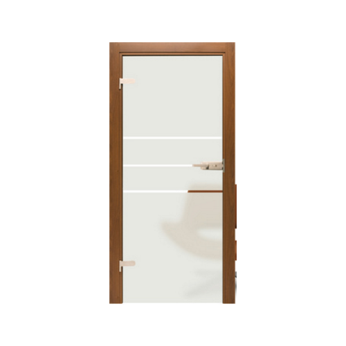 INTERDOOR drzwi szklane Piaskowane ALBA 3
