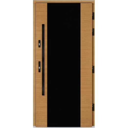 DOORSY drzwi TermoPlus+ FERRARA BLACK Pełne