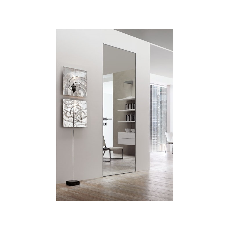 drzwi ukryte ECLISSE BATTENTE 45 z lustrem