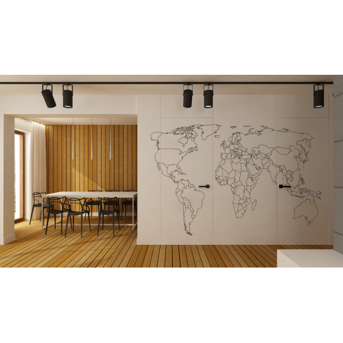 drzwi ukryte ECLISSE BATTENTE 50