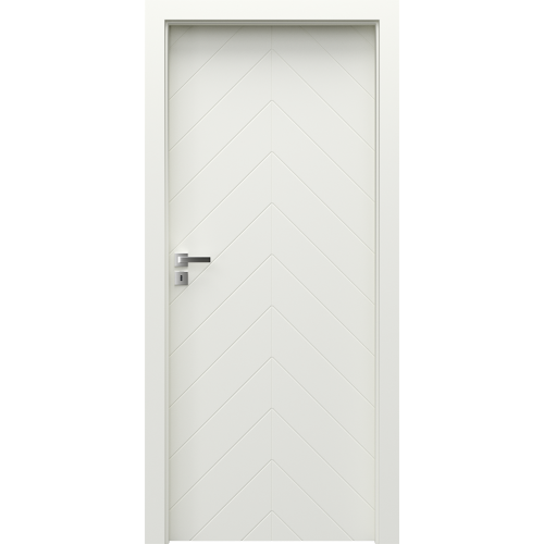PORTA drzwi bezprzylgowe NATURA VECTOR model J Dąb Satin Biały