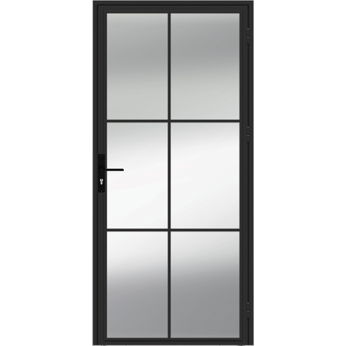 POL-SKONE drzwi szklane LOFT STALIO S8