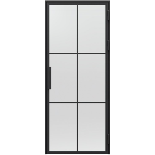 PORTA drzwi LOFT STALOWE model 1