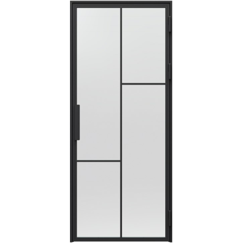 PORTA drzwi LOFT STALOWE model 3