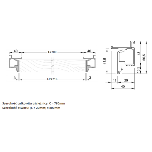 ECLISSE Standard 40 Slim