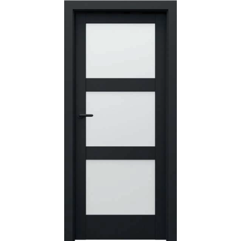 PORTA drzwi przylgowe VERTE HOME CZARNY N.3