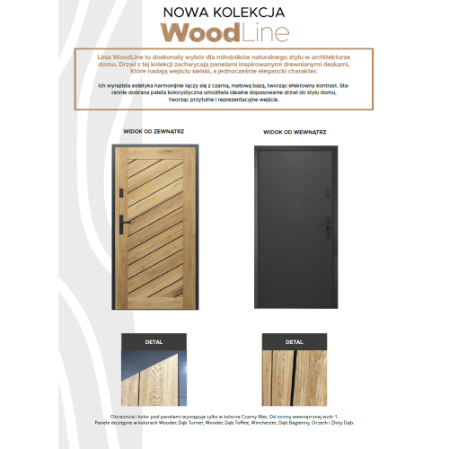 WIKĘD drzwi OPTIMUM WoodLine WL2