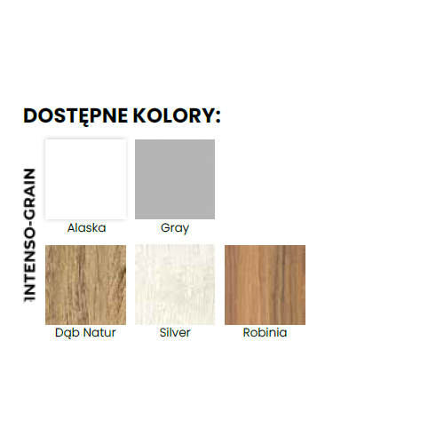 INTENSO-DOORS drzwi przylgowe VALENCIA W-1