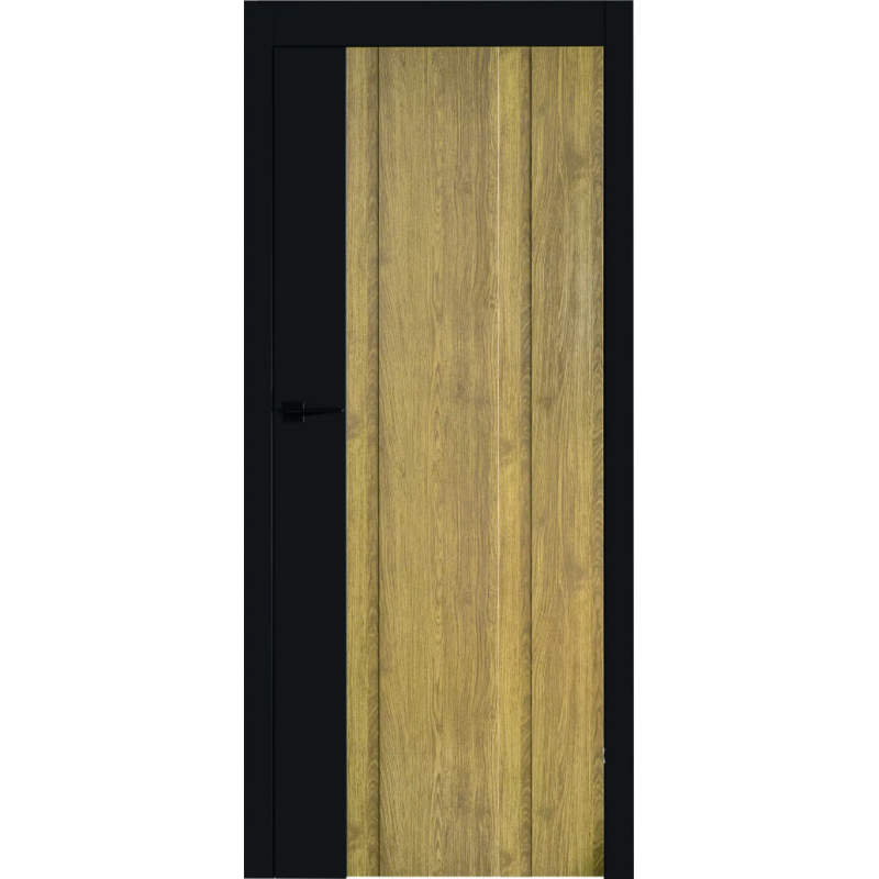 INTENSO-DOORS drzwi przylgowe VALENCIA BLACK W-1