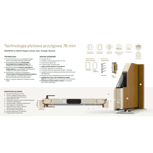 BARAŃSKI ELEGANT 701 drzwi zewnętrzne Premium