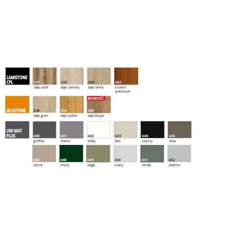 POL-SKONE drzwi przylgowe FORTO V00