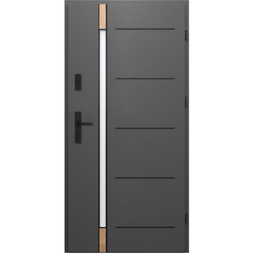 WIKĘD FUTURE INOX FI04d drzwi Prima Optimum Termo Prestige