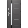 WIKĘD FUTURE INOX FI04e drzwi Prima Optimum Termo Prestige