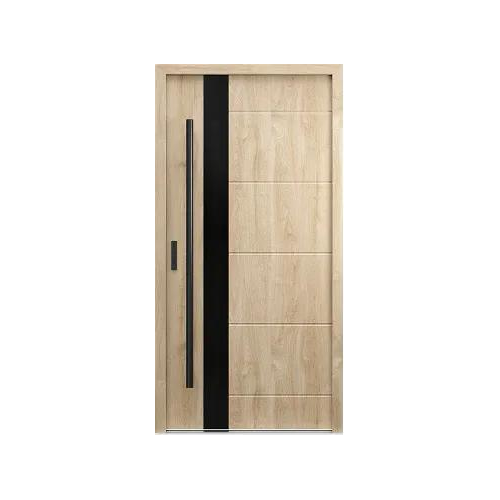 Porta Thermo P.1 — Drzwi Zewnętrzne Stalowe Kolekcja PANEL GLASS
