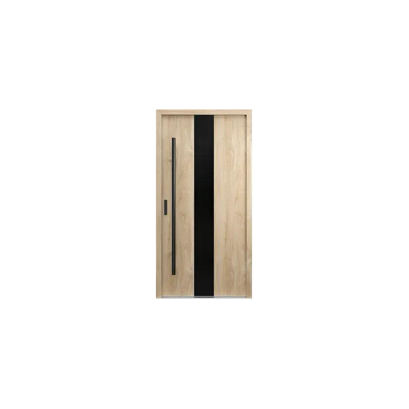 Porta Thermo P.4 — Drzwi Zewnętrzne Stalowe Kolekcja PANEL GLASS