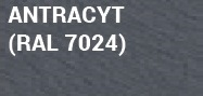 Antracyt (RAL 7024)